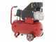 GeoTech AC 24.10.25C - Compressore aria elettrico da 24 lt aria compressa - motore 2.5 HP