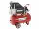 GeoTech AC 24.10.25C - Compressore aria elettrico da 24 lt aria compressa - motore 2.5 HP