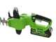 Greenworks G40HT - Tagliasiepi elettrico a batteria 40V/2Ah - Lama da 61 cm