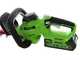 Greenworks G40HT - Tagliasiepi elettrico a batteria 40V/2Ah - Lama da 61 cm