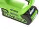 Greenworks G40HT - Tagliasiepi elettrico a batteria 40V/2Ah - Lama da 61 cm