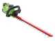 Greenworks G40HT - Tagliasiepi elettrico a batteria 40V/2Ah - Lama da 61 cm