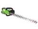 Greenworks G40HT - Tagliasiepi elettrico a batteria 40V/2Ah - Lama da 61 cm