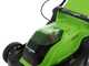 PROMO elettrico a batteria Greenworks G40LM41 40V - cm 41 tosaerba - Batteria 4Ah