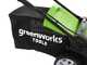 Greenworks G40LM41 - Tagliaerba a batteria 40V - SENZA BATTERIA e CARICABATTERIA