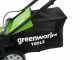 Greenworks G40LM41 - Tagliaerba a batteria 40V - SENZA BATTERIA e CARICABATTERIA