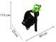 Soffiatore - Aspiratore a batteria Greenworks GD40BV