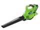 Soffiatore - Aspiratore a batteria Greenworks GD40BV