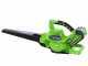 Soffiatore - Aspiratore a batteria Greenworks GD40BV