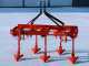 Tiller a molle 5 ancore serie media AgriEuro CM5 &ndash; Erpice coltivatore Estirpatore 5 Vomeri