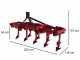 Erpice serie pesante CMP9 - Larghezza di lavoro 225cm - 9 Vomeri