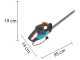 Gardena EasyCut 450/50 - Tagliasiepi elettrico con lama da 50 cm - 450W