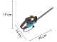 Gardena Easycut 500/55 - Tagliasiepi elettrico con lama da 55 cm - 500W