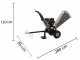 BlackStone BC 1500 BSE - Biotrituratore a scoppio professionale - Motore B&amp;S XR2100 da 13.5 HP
