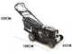 Blackstone SP480 Deluxe - Rasaerba a scoppio semovente - Motore Blackstone Y196V