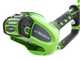 Tagliasiepi/Potatore elettrico orientabile Greenworks 2ah - 40V