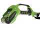 Tagliasiepi/Potatore elettrico orientabile Greenworks 2ah - 40V