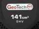 GeoTech-Pro S46-140BG - Tosaerba a scoppio semovente - 2in1: raccolta + scarico posteriore