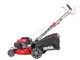 GeoTech-Pro S46-140BG - Tosaerba a scoppio semovente - 2in1: raccolta + scarico posteriore