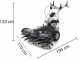 Blackstone GS100V-K - Motospazzatrice a scoppio con motore B&amp;S 750 EX