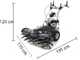 Blackstone GS100V-K - Motospazzatrice a scoppio con motore B&amp;S 750PXi