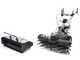 Blackstone GS100V-K - Motospazzatrice a scoppio - Box di raccolta