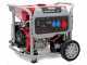 GeoTech-Pro GGP 9500-3 ESA - Generatore di corrente carrellato con AVR avv. elettrico 7.8 kW - Continua 7.5 kW + ATS