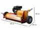 GeoTech-Pro GTRB120 - Trinciaerba trainato per quad - Loncin G420FD