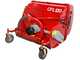 GeoTech-Pro CFL120 - Trinciaerba per trattore - Cesto di raccolta - Raccoglitore - Serie media