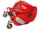 GeoTech-Pro CFL120 - Trinciaerba per trattore - Cesto di raccolta - Raccoglitore - Serie media