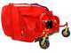 GeoTech-Pro CFL120 - Trinciaerba per trattore - Cesto di raccolta - Raccoglitore - Serie media