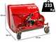 GeoTech-Pro CFL120 - Trinciaerba per trattore - Cesto di raccolta - Raccoglitore - Serie media