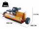 GeoTech-Pro GTRB145 - Trinciaerba trainato per quad - Loncin LC2V80FD
