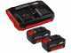 Einhell GE-CR 30 Li - Motozappa a batteria con ruote - 2 batterie 18V 4Ah