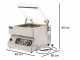Macchina sottovuoto a campana Euro 3700 Top Inox - Barra saldante da 35cm