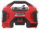 Einhell PRESSITO TE-AC 18/11 LiAC - Compressore aria a batteria compatto portatile - 2.5Ah 18V