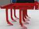 Erpice serie pesante rinforzato CMPR7 - Larghezza di lavoro 175cm - 7 Vomeri