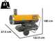 Master BV 110 E - Generatore di aria calda a gasolio indiretto - 33 kw