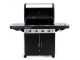 Campingaz 4 Series LS Plus D Dualgas - Barbecue a gas o metano con forno, piastra e griglia, culinary modular