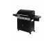 Campingaz 4 Series LS Plus D Dualgas - Barbecue a gas o metano con forno, piastra e griglia, culinary modular