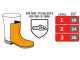 Scarpa protettiva da taglio STRONG A E P FO WRU HRO SRC - Taglia 42