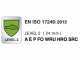 Scarpa protettiva da taglio POWER A E P FO WRU HRO SRC - Taglia 45