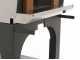 Forno a legna da esterno Cibus Inox 1000 con camera &Oslash;100 - 6 pizze