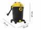 AR Blue Clean WD25 - Aspirapolvere aspiraliquidi - Wmax 1200 - 50/60 Hz - multifunzione
