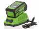 PROMO Greenworks GD40BC - Decespugliatore elettrico a batteria - 4Ah/40V - BATTERIA AGGIUNTIVA IN OMAGGIO