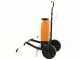 Pompa per irrorazione e diserbo elettrica- batteria a litio Volpi 10 PTB su carrello con ruote