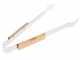Linea VZ QBY bianco - Barbecue pirolitico a pellet trasportabile
