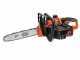 Black &amp; Decker GKC3630L20-QW - Elettrosega batteria litio 36V 2Ah - Lama da 30cm