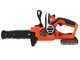 Black &amp; Decker GKC1820L20-QW - Elettrosega a batteria 18V 2Ah + in omaggio batteria 18V 2Ah  - Lama da 35cm