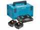 Caricabatteria Makita +  2 batterie 18V 5ah con valigetta